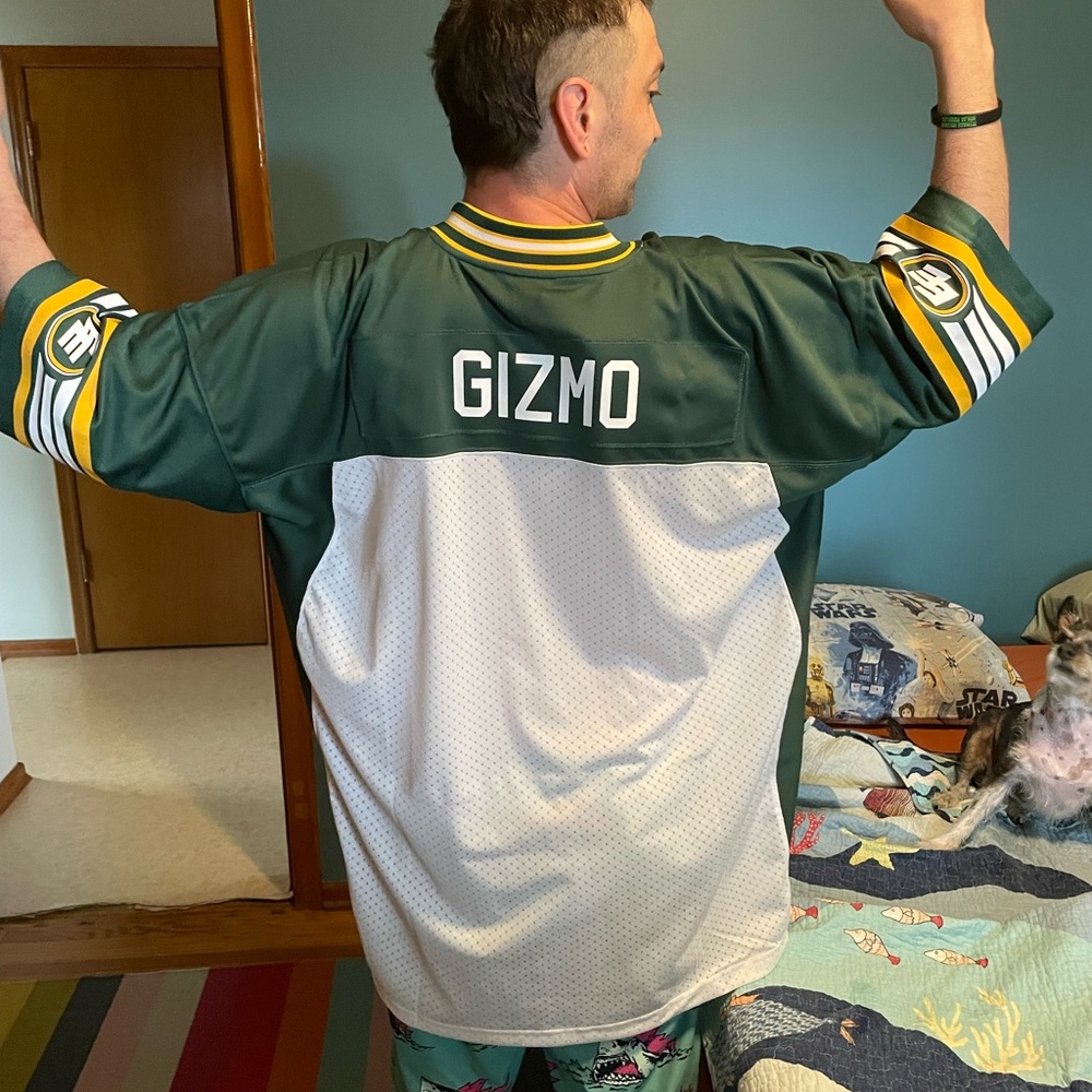 🏈 Gizmo Williams Edmonton Elks Eskimos CFL Reebok US 3 XL AUTHENTIC Jersey 🏈